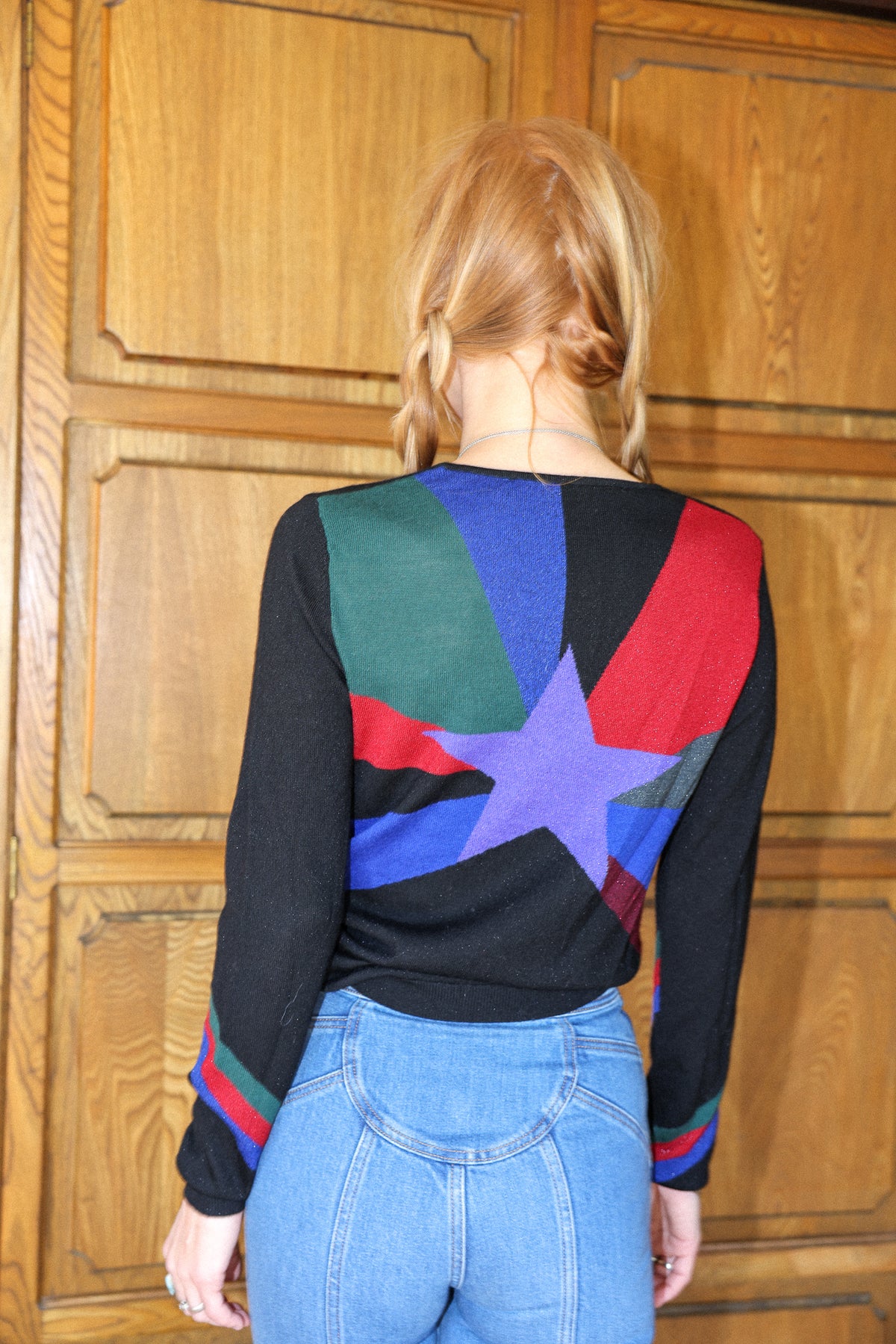 superstar vneck sweater