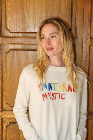 
                  
                    natural mystic sweater in cream
                  
                