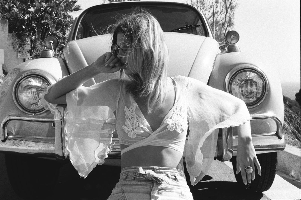 Stevie silk top
