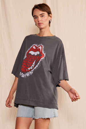 
                  
                    The Rolling Stones Thru and Thru Oversized Tee
                  
                