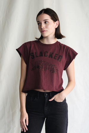 
                  
                    Slacker Crop Top
                  
                