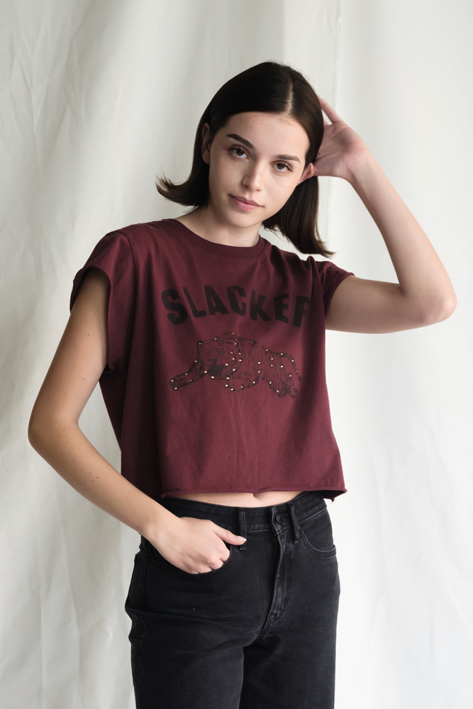 
                  
                    Slacker Crop Top
                  
                
