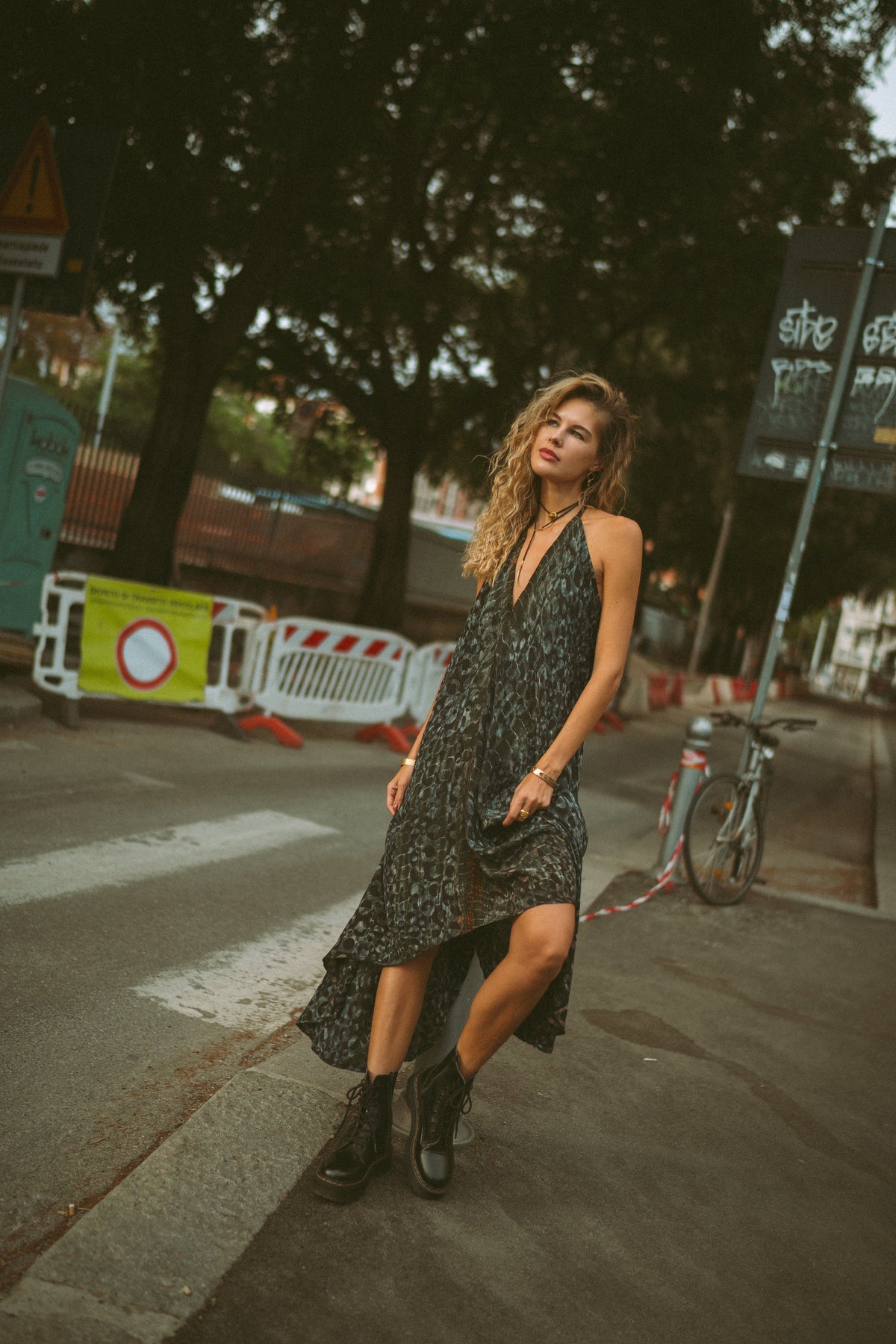 Sun Child Classic Silk Dress - Wyatt