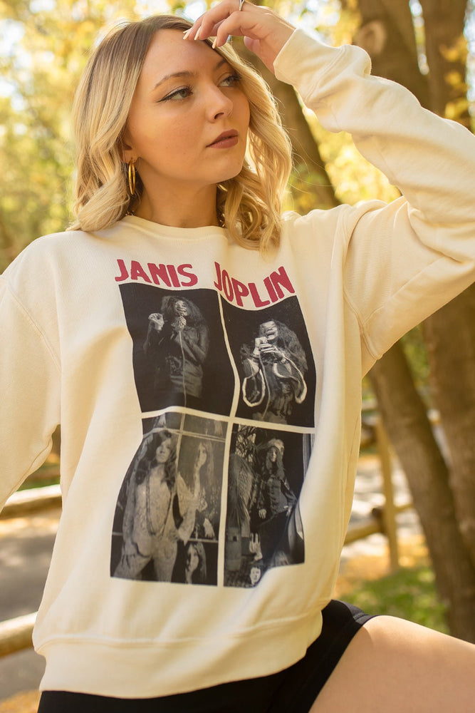
                  
                    Janis Joplin Sweatshirt
                  
                