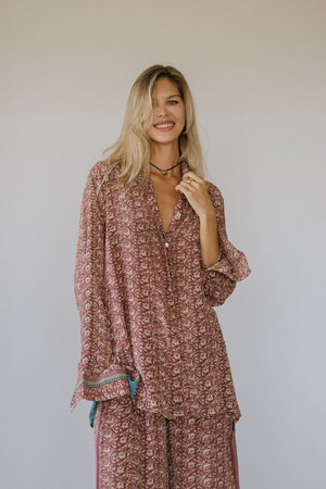 
                  
                    Open Back Boyfriend Shirt - Oak
                  
                
