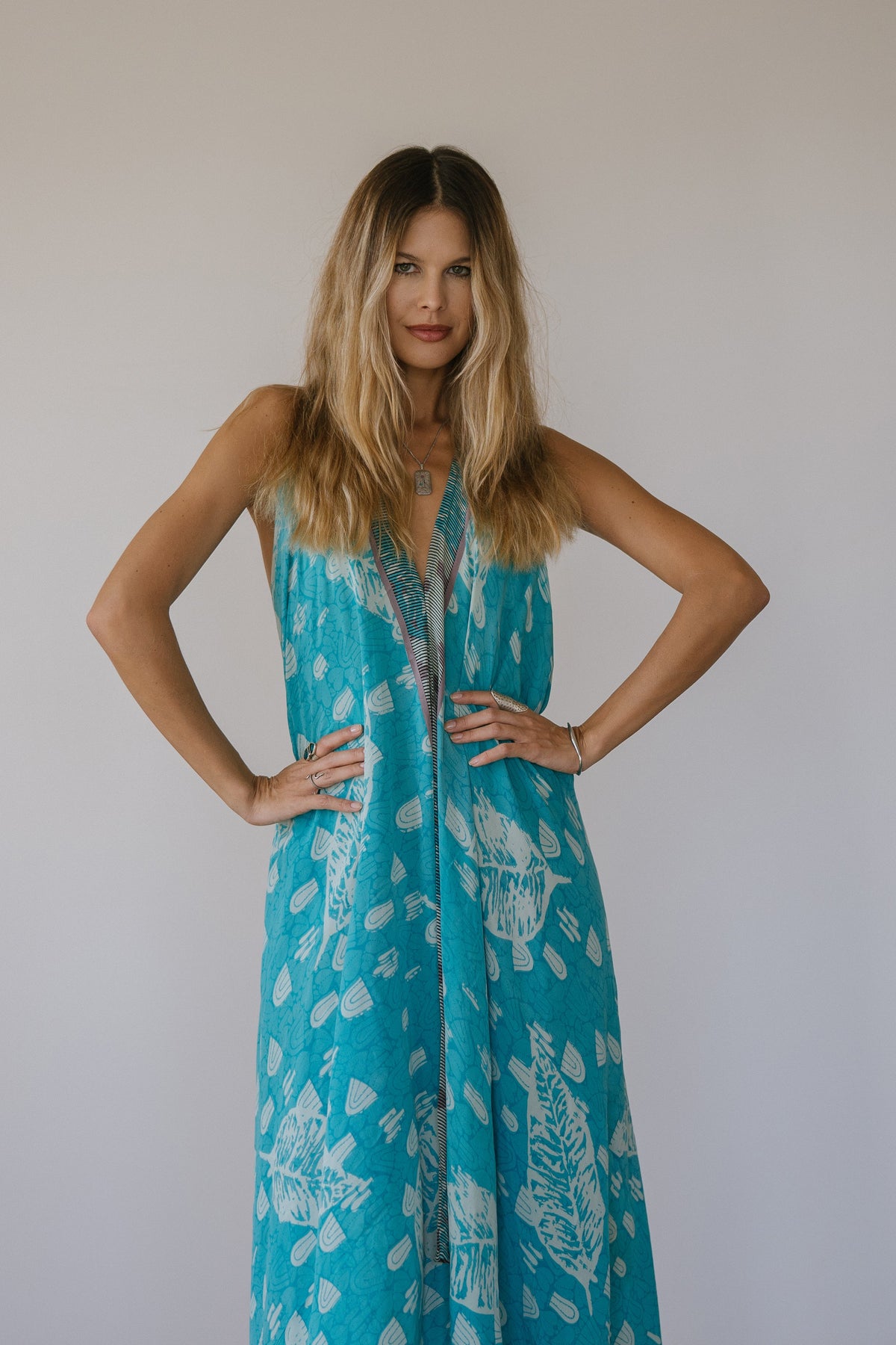 Sun Child Classic Silk Dress - Harmony