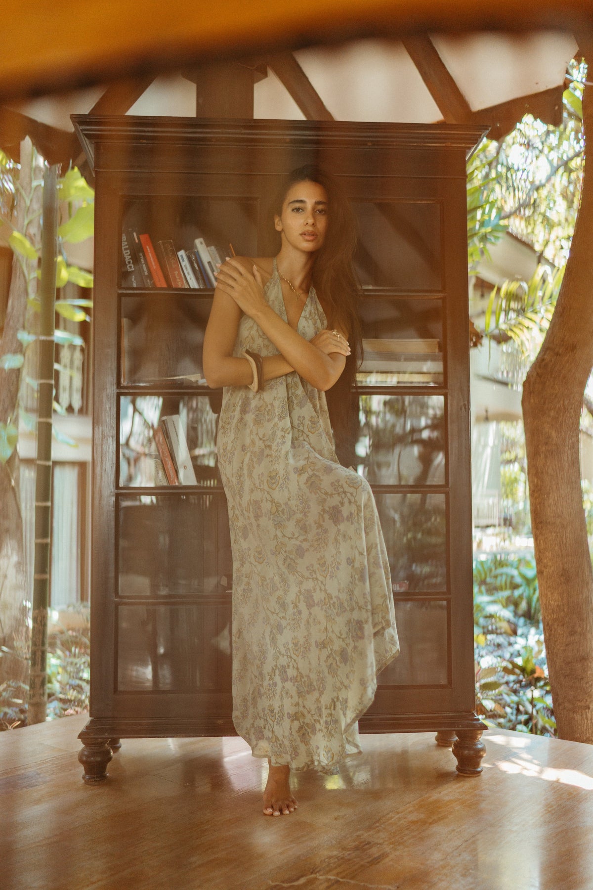Sun Child Classic Silk Dress - Andrea
