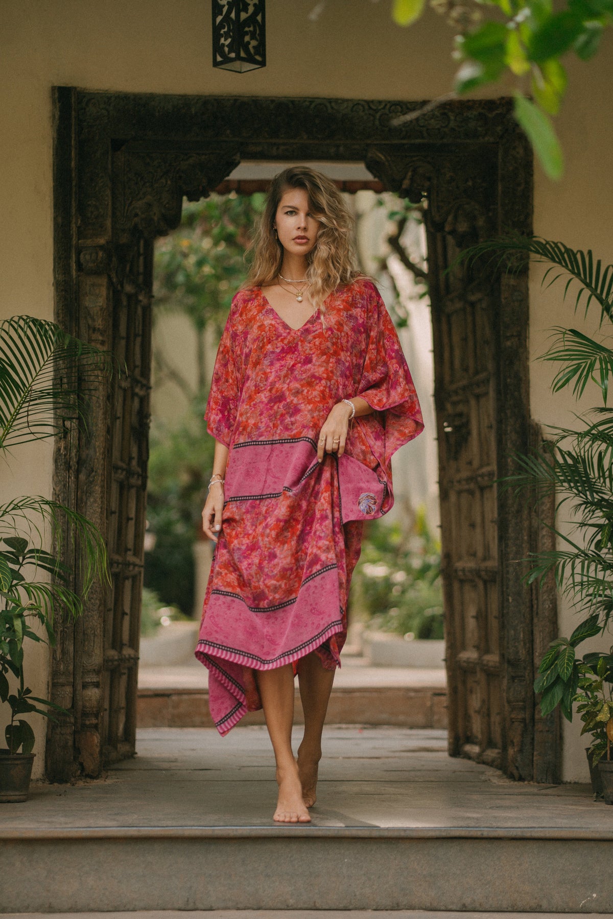 Long Caftan - Lotus