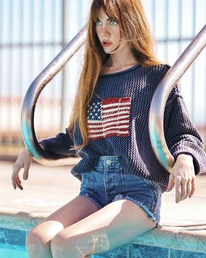 
                  
                    Happy Birthday America Sweater
                  
                