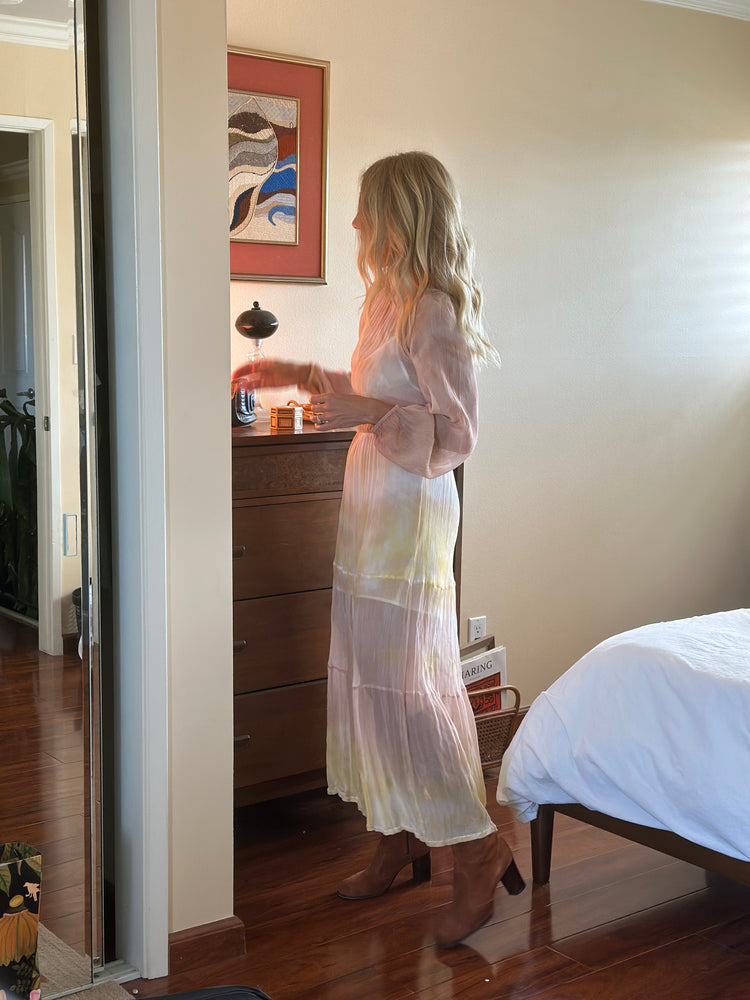 
                  
                    Sun Dream silk maxi dress
                  
                