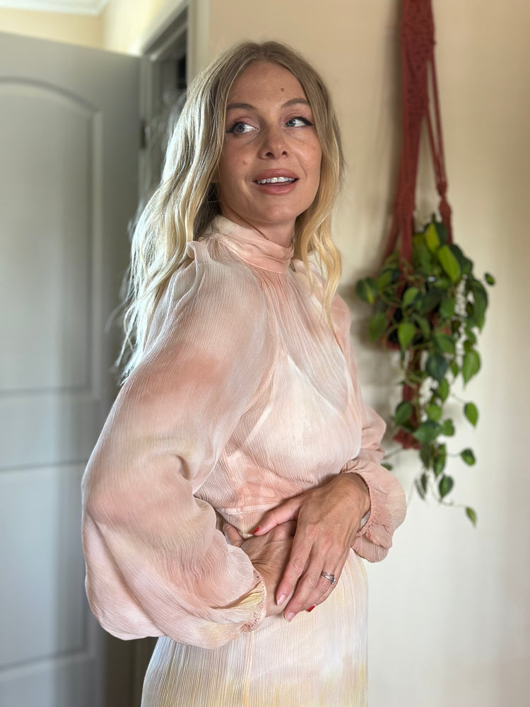 
                  
                    Sun Dream silk maxi dress
                  
                