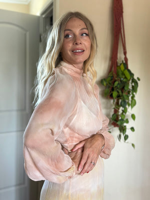 
                  
                    Sun Dream silk maxi dress
                  
                