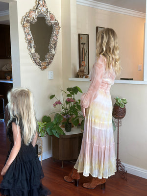 
                  
                    Sun Dream silk maxi dress
                  
                