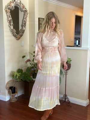 
                  
                    Sun Dream silk maxi dress
                  
                