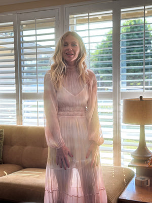 
                  
                    Sun Dream silk maxi dress
                  
                