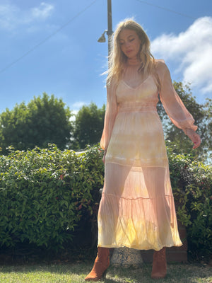 
                  
                    Sun Dream silk maxi dress
                  
                