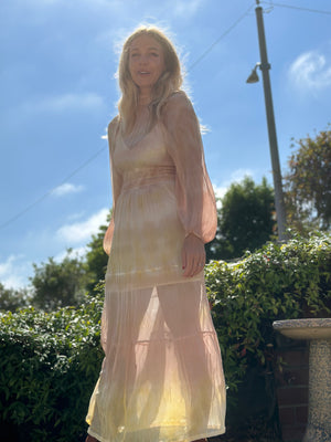 
                  
                    Sun Dream silk maxi dress
                  
                