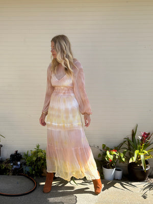 
                  
                    Sun Dream silk maxi dress
                  
                