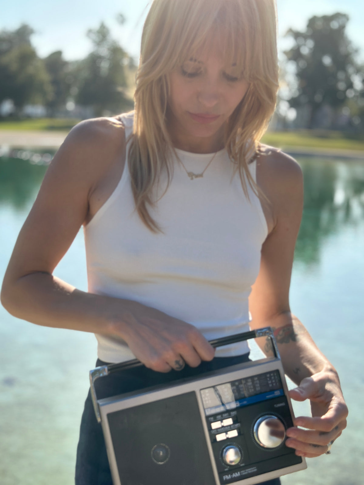 Girls on Film tank FINAL SALE
