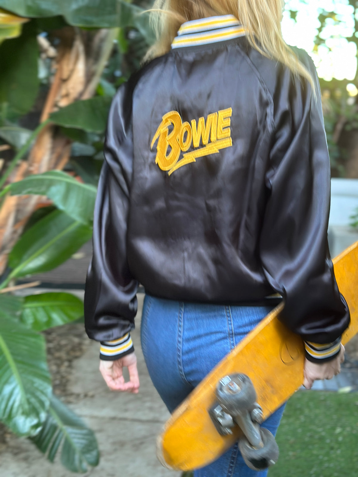 david bowie bomber