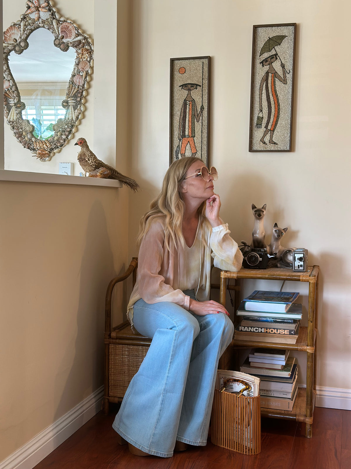 Sun Dream silk top