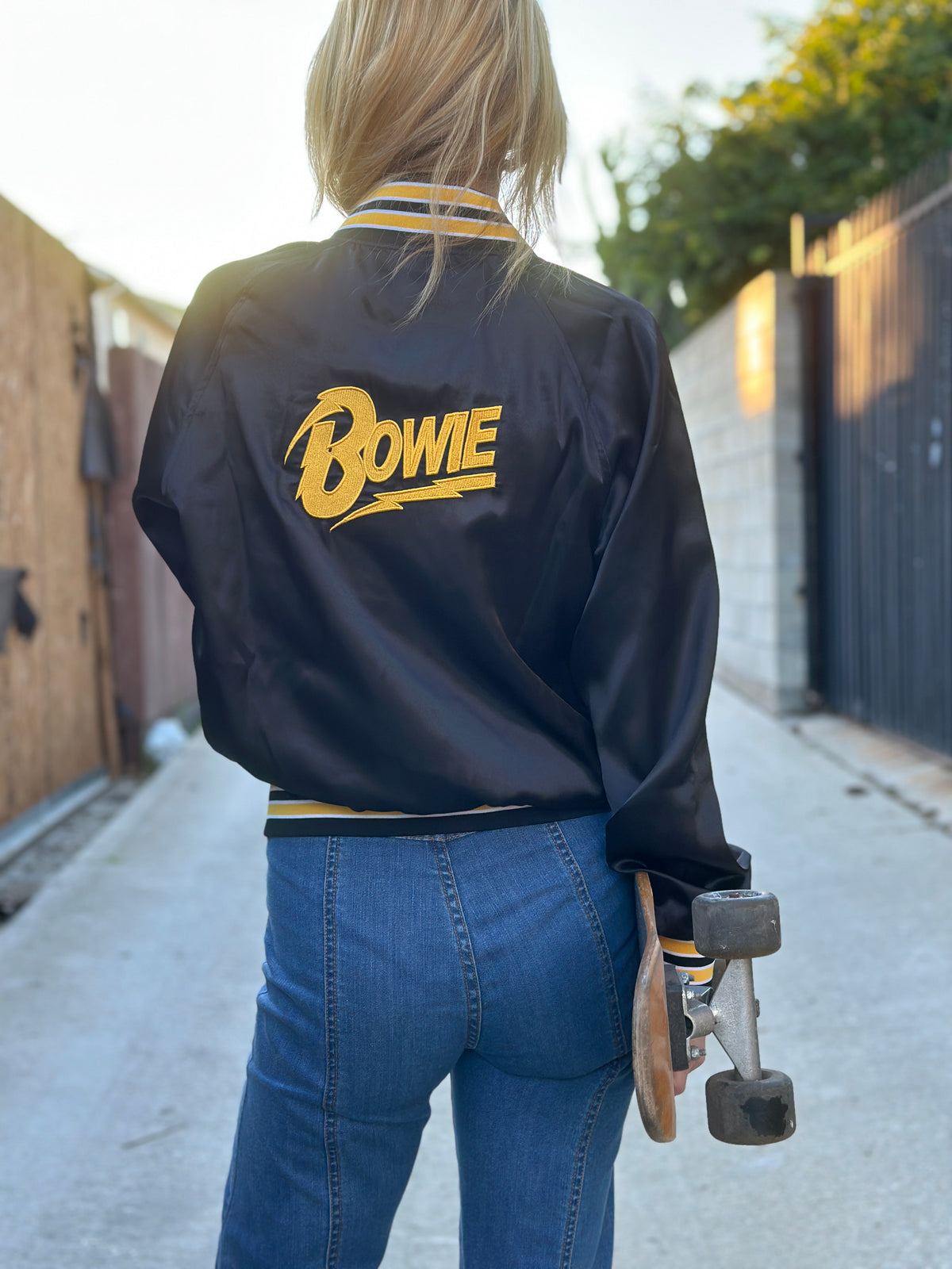 david bowie bomber