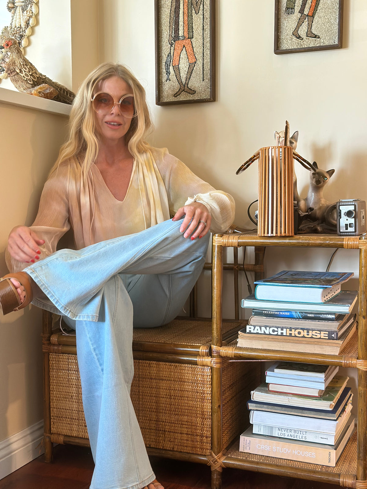 Sun Dream silk top