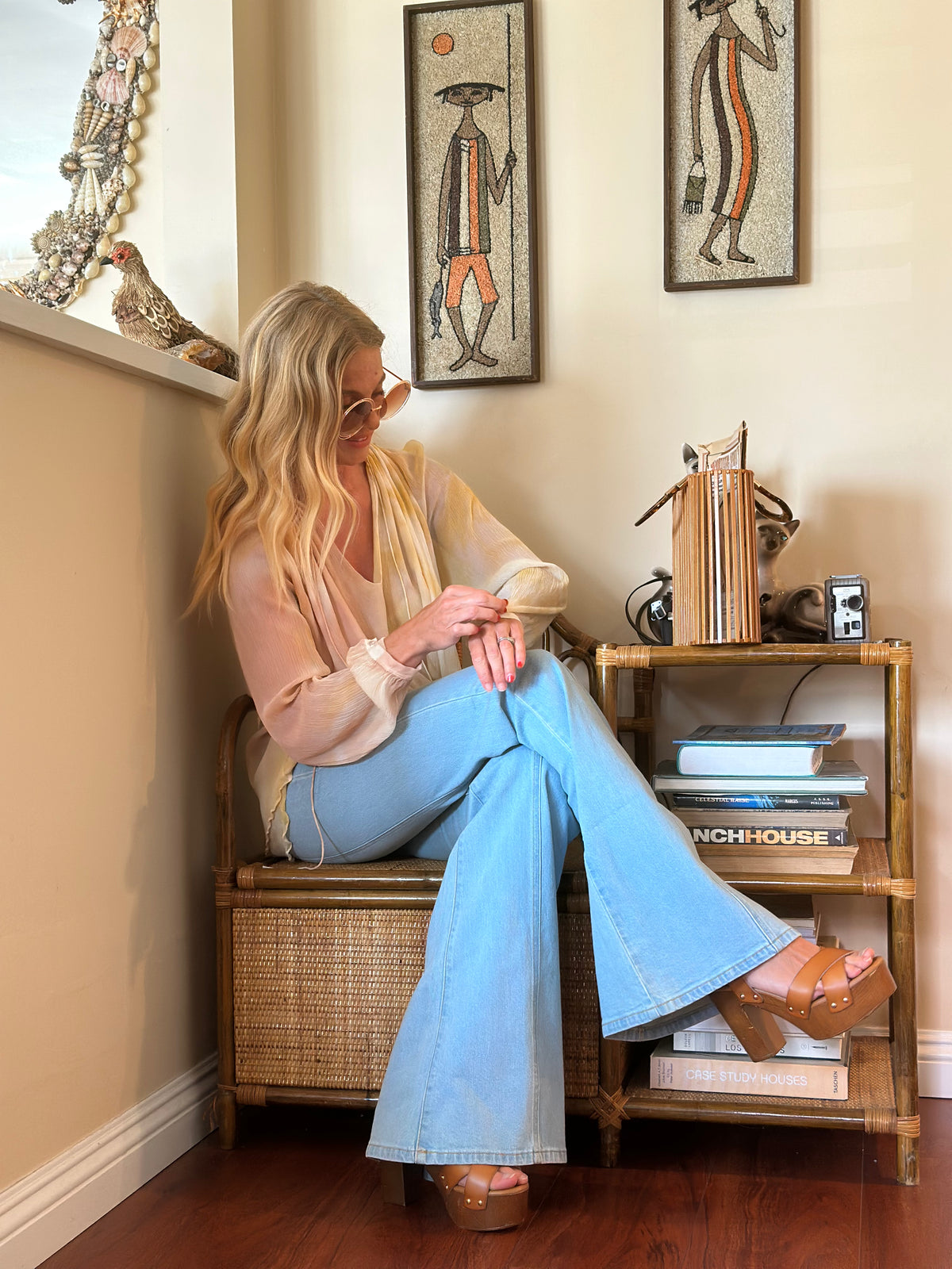 Sun Dream silk top