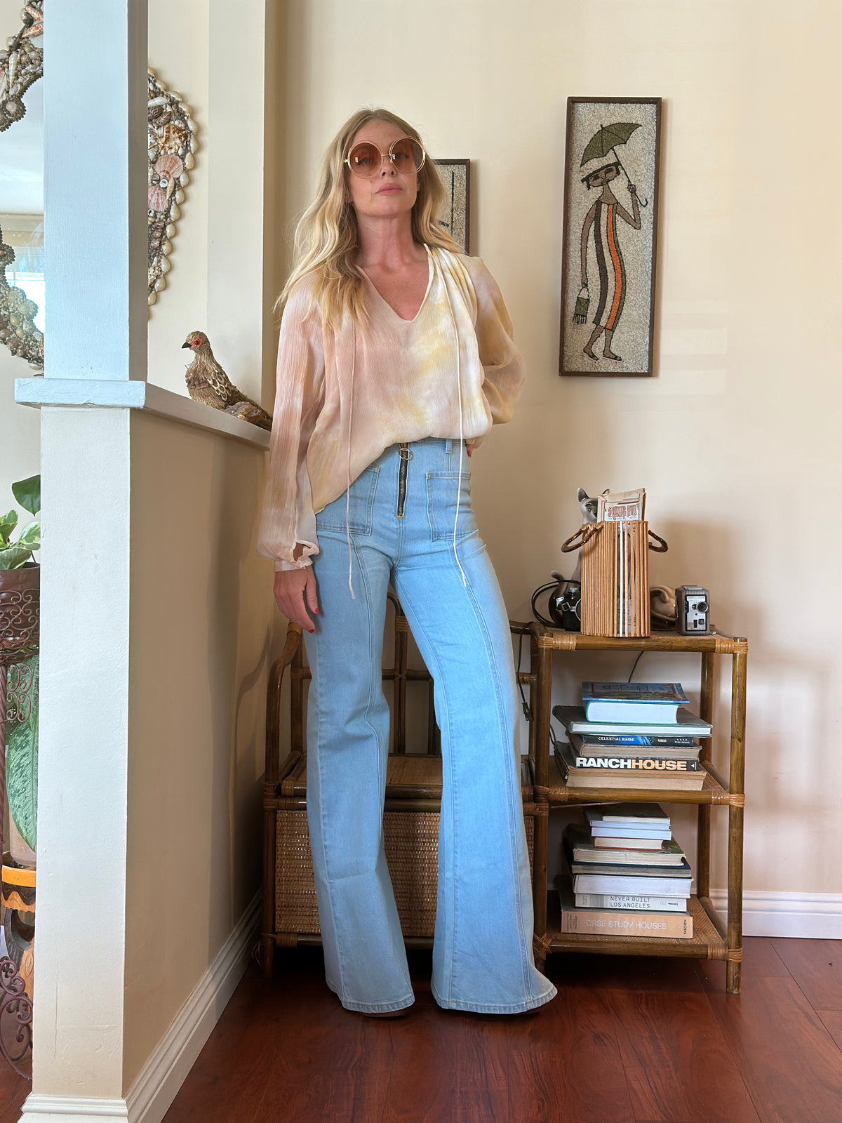 Sun Dream silk top