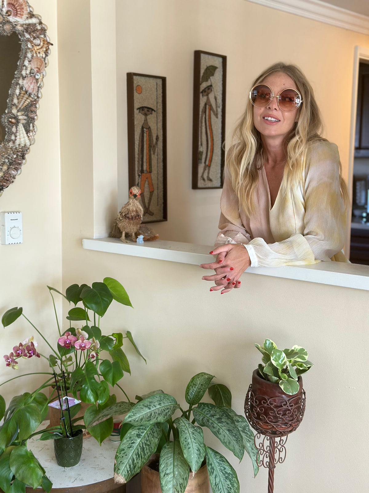 Sun Dream silk top