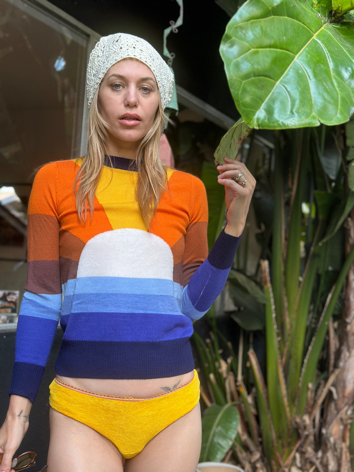 topanga canyon crochet headscarf