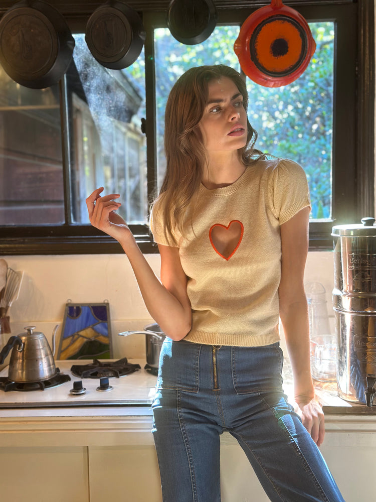 
                  
                    Heart of Gold Sweater
                  
                