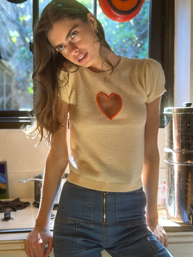 
                  
                    Heart of Gold Sweater
                  
                