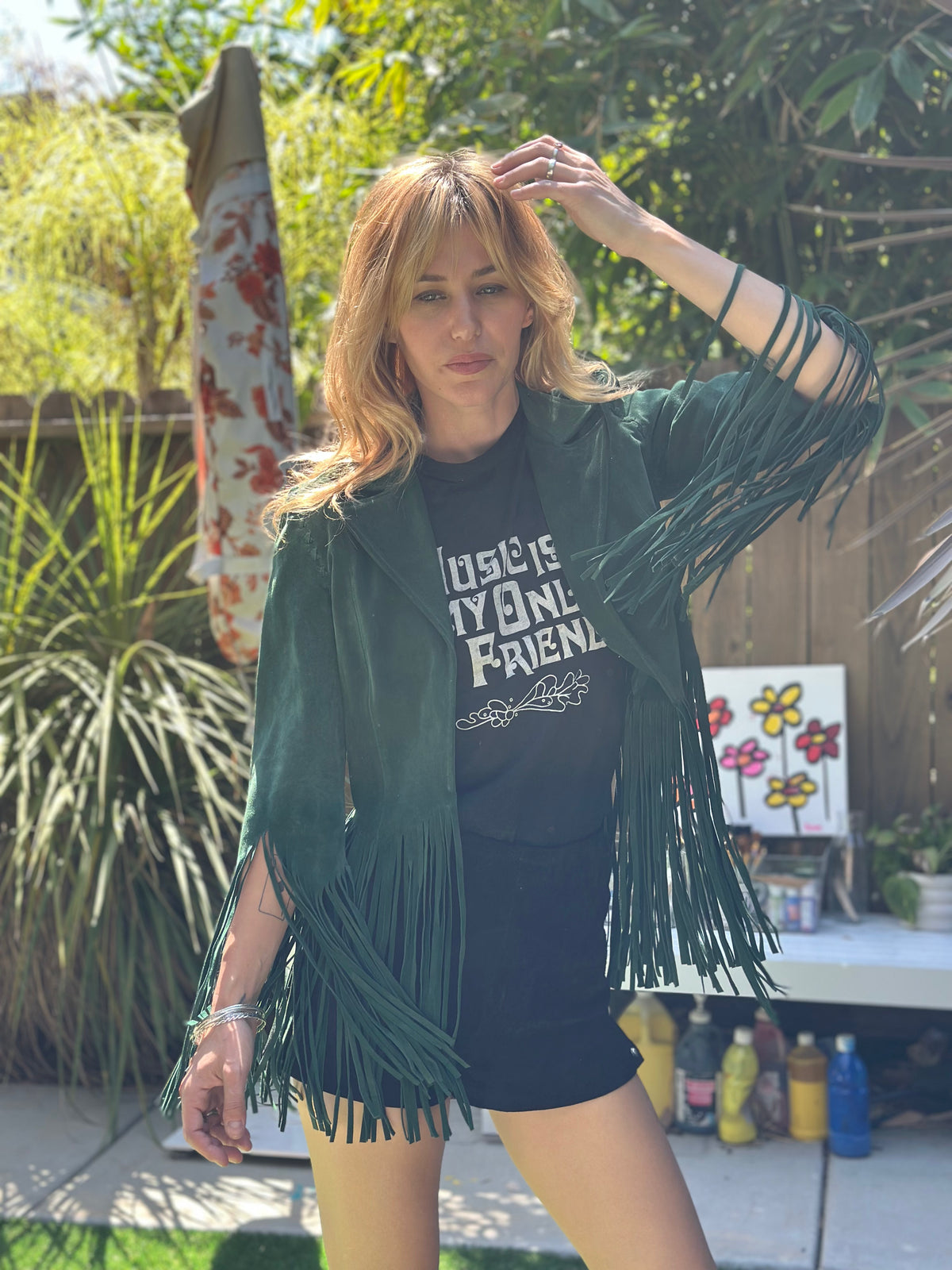 Little Wing Suede Jacket