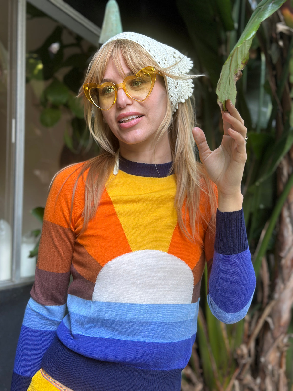 topanga canyon crochet headscarf