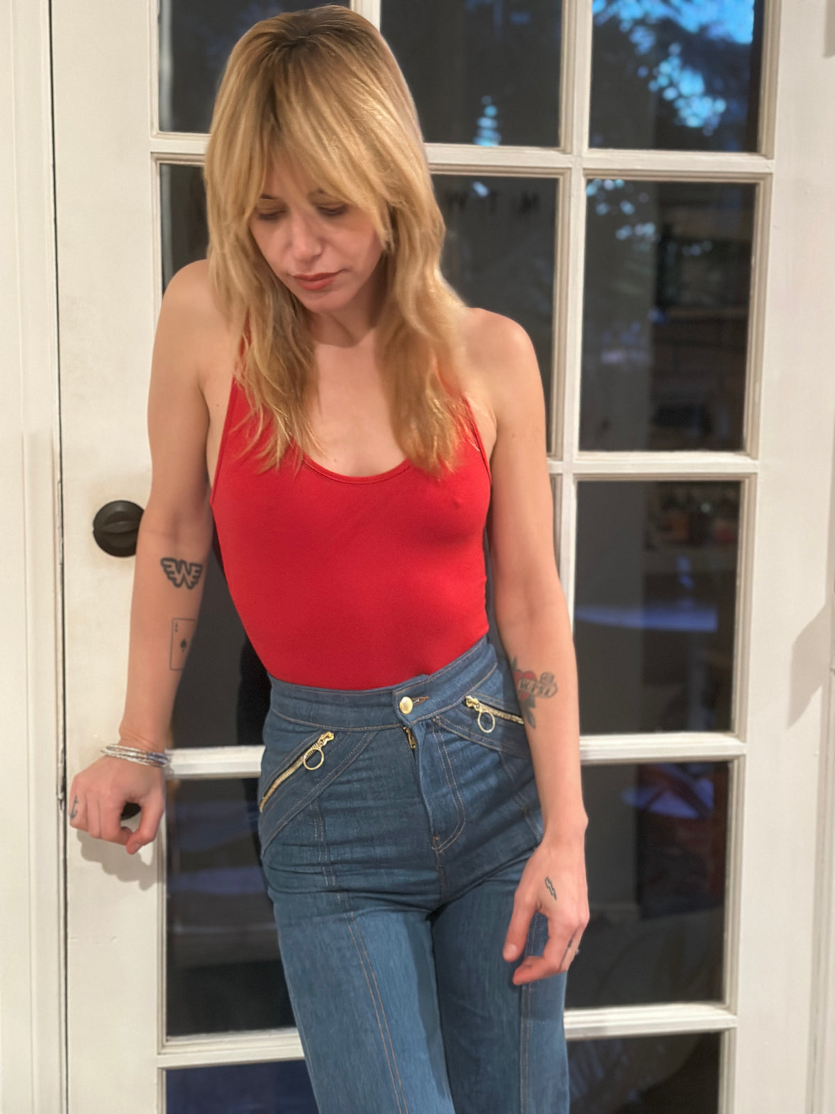 Wild World Bodysuit in Ketchup