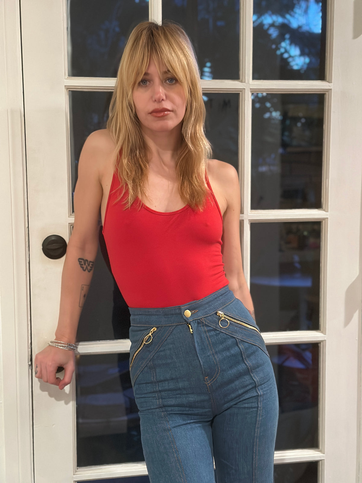 Wild World Bodysuit in Ketchup
