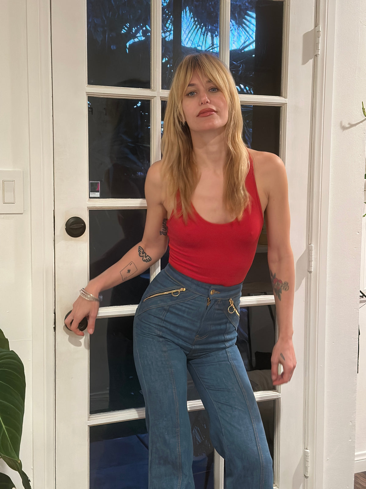 Wild World Bodysuit in Ketchup