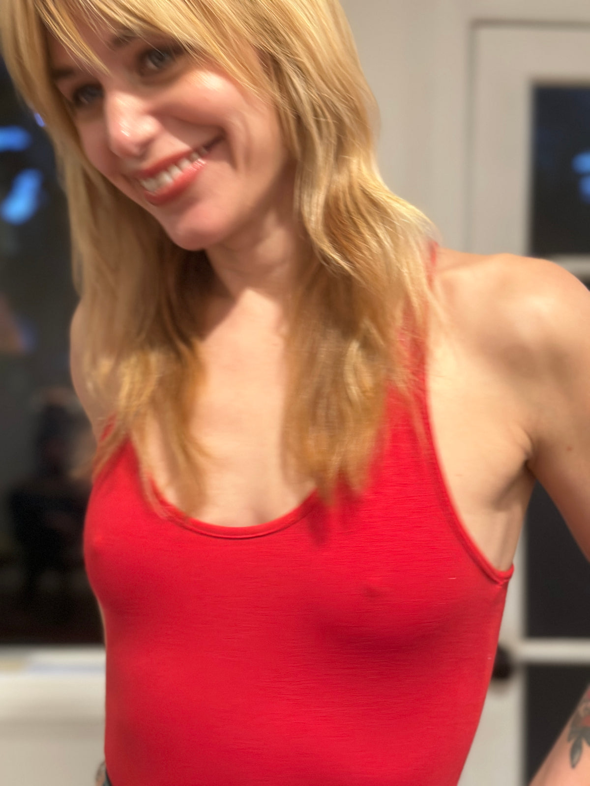 Wild World Bodysuit in Ketchup