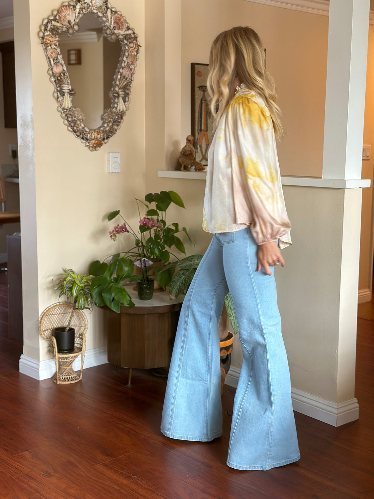 Sun Dream silk blouse