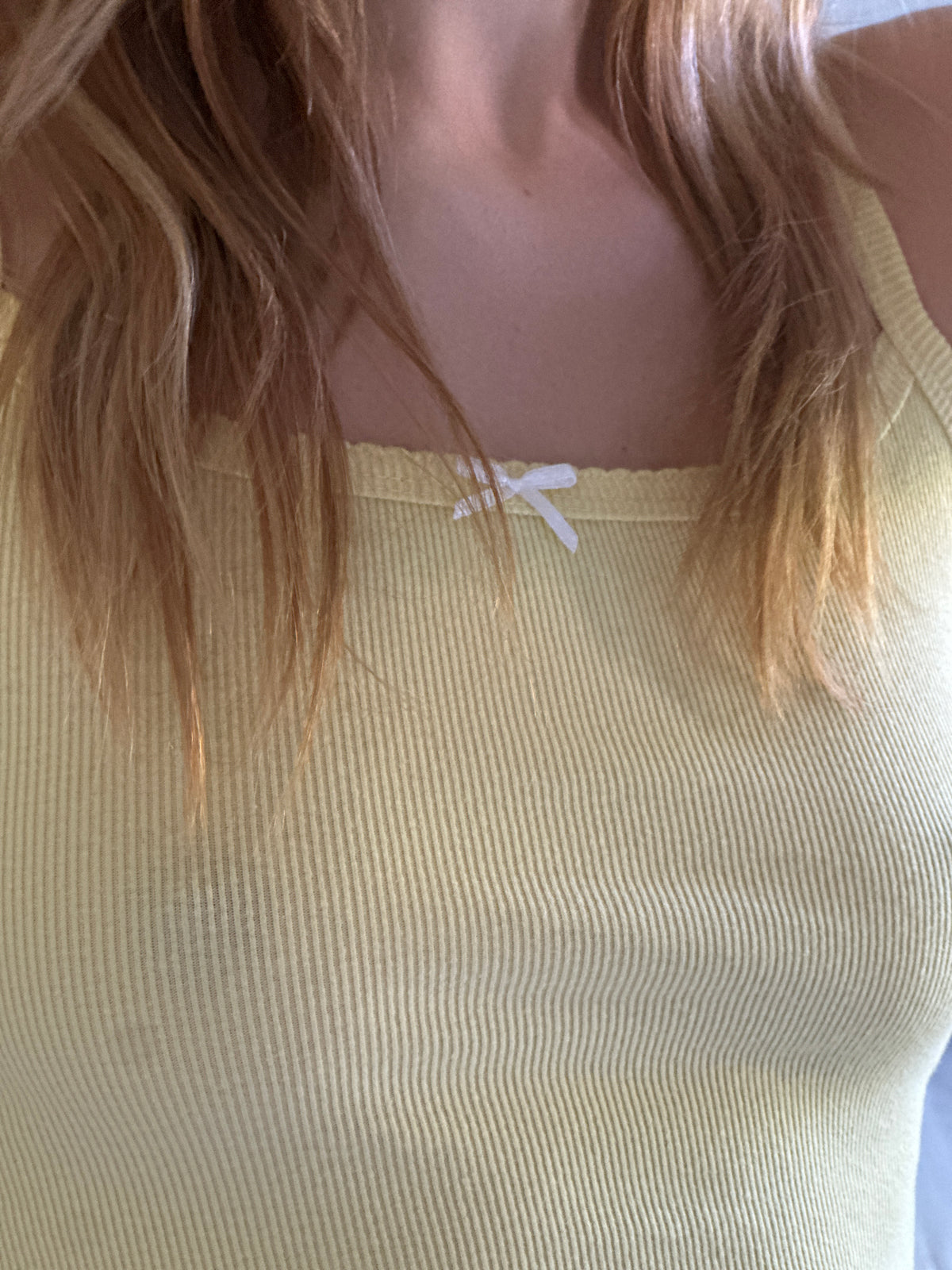 First Love cami in lemon FINAL SALE