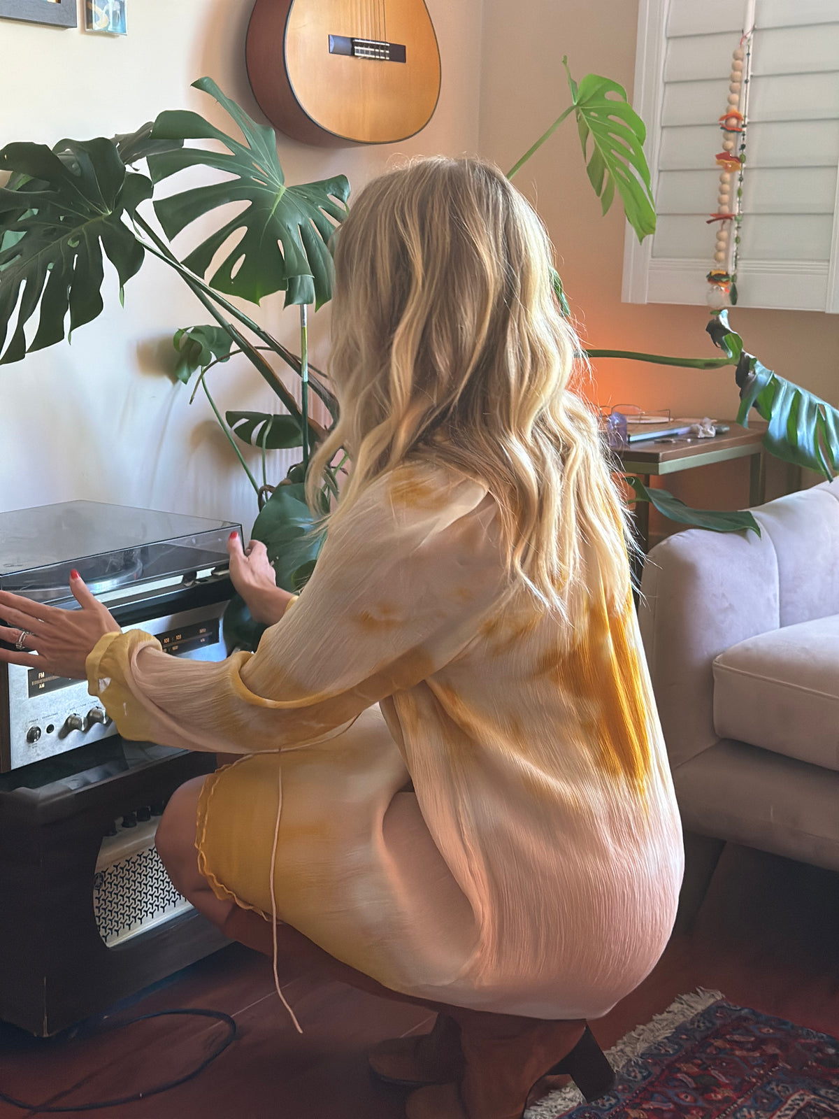 Sun Dream silk dress