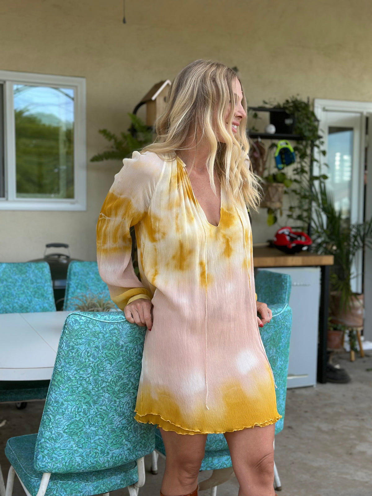 Sun Dream silk dress