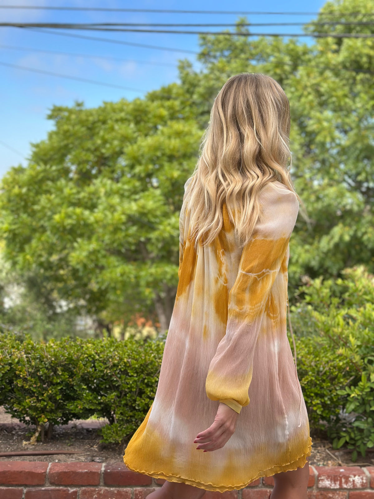 Sun Dream silk dress