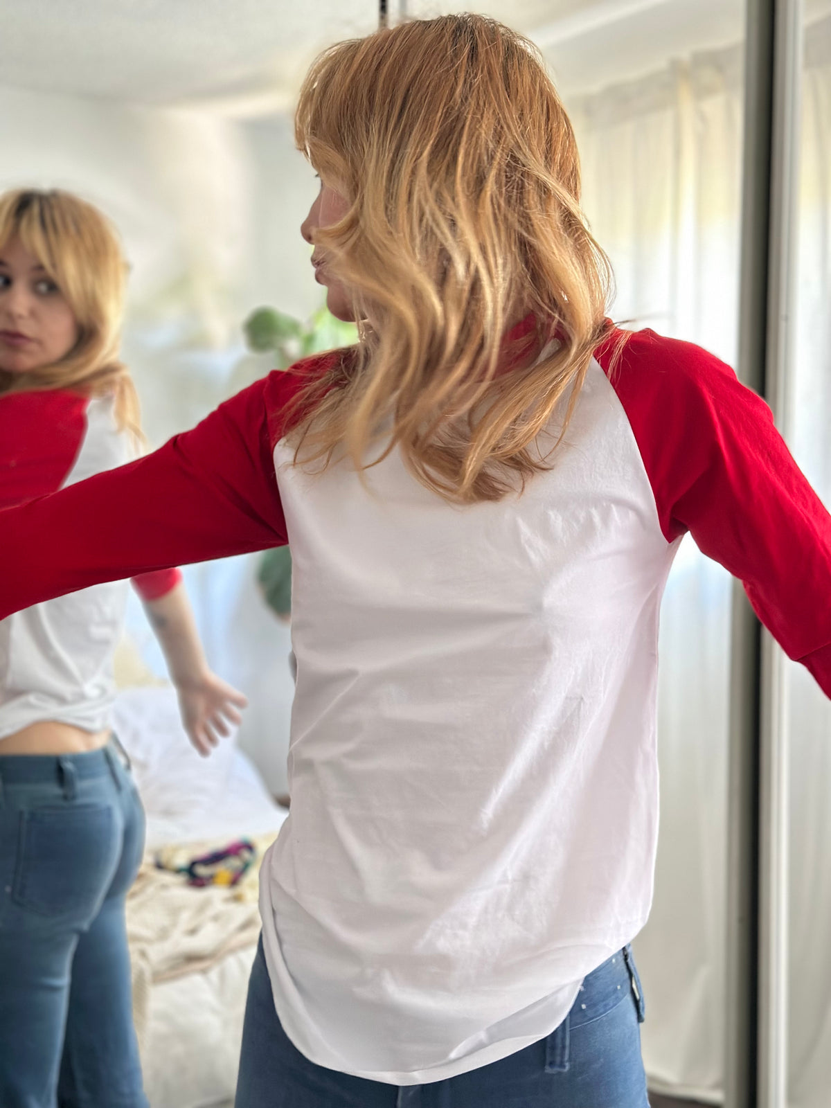 Dazed Classic Raglan in ketchup