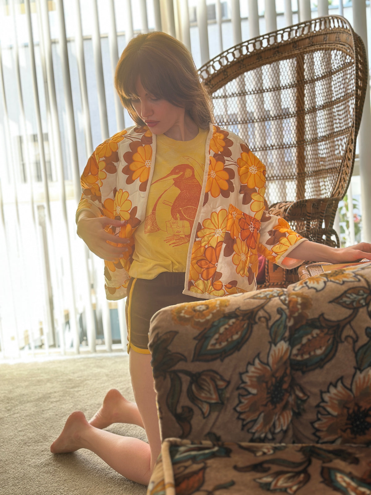 Flower in Your Hair coat FINAL SALE