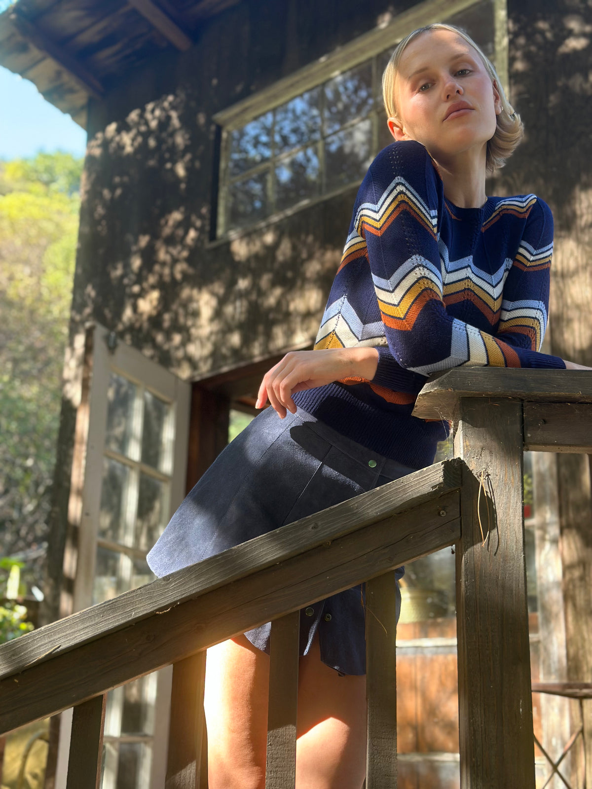 ziggy sweater in navy...RESTOCKED