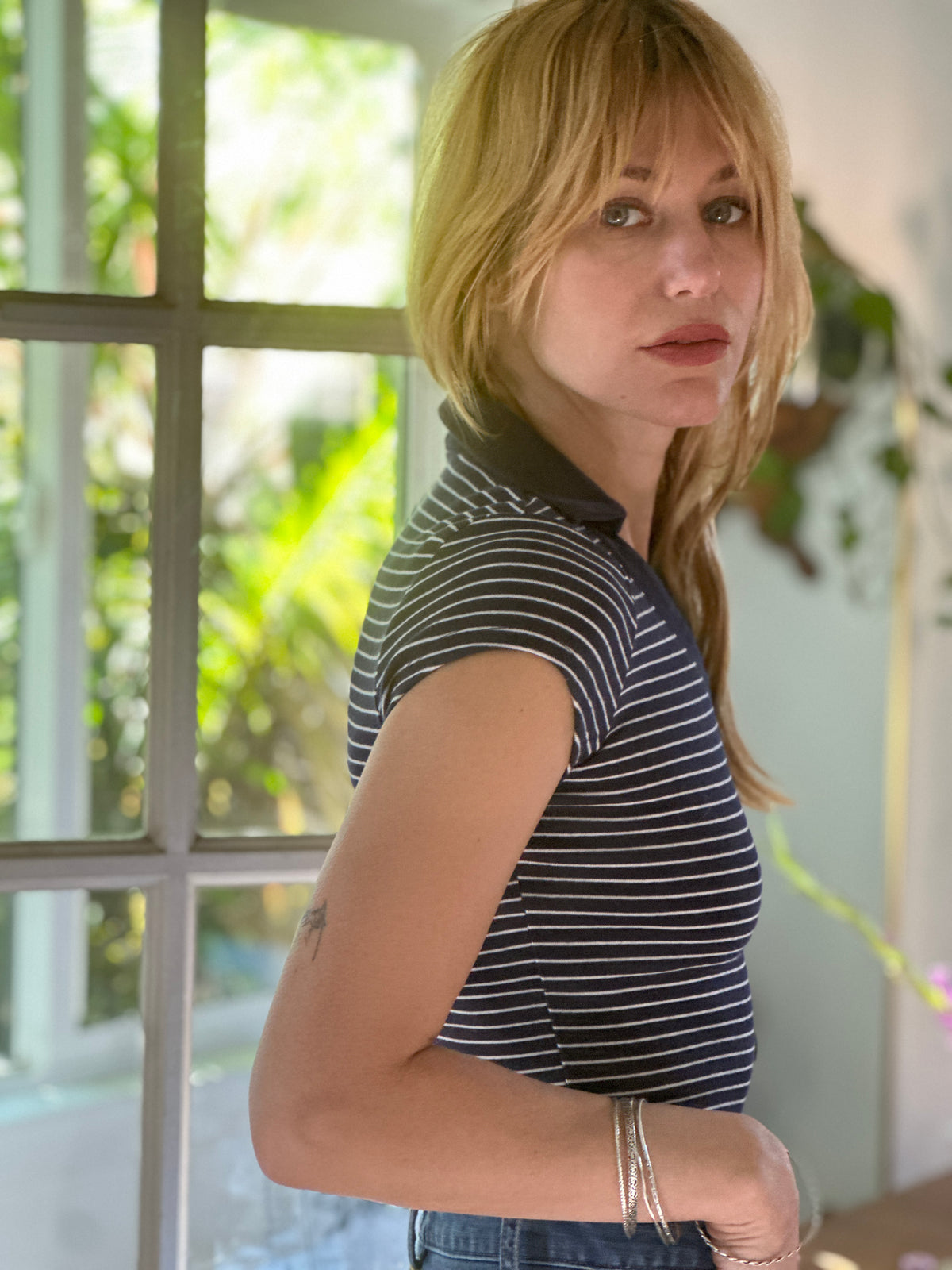 Caddyshack polo in navy FINAL SALE