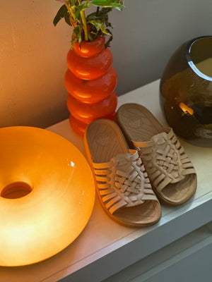 
                  
                    Cove Slide | Vegan Leather | Rubber | Tan
                  
                