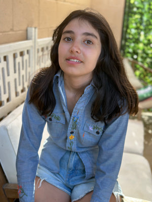 
                  
                    Be Kind chambray kids shirt
                  
                